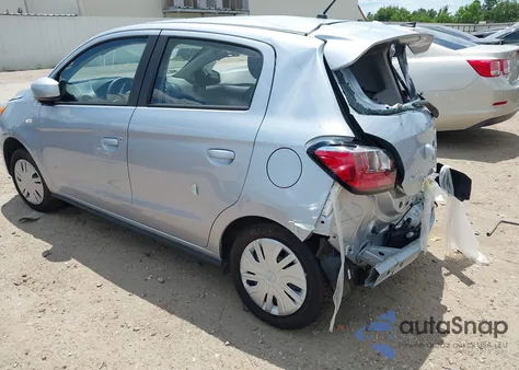 2024 Mitsubishi Mirage Es/Le z USA, uszkodzony, nr VIN ML32AUHJ4RH030680